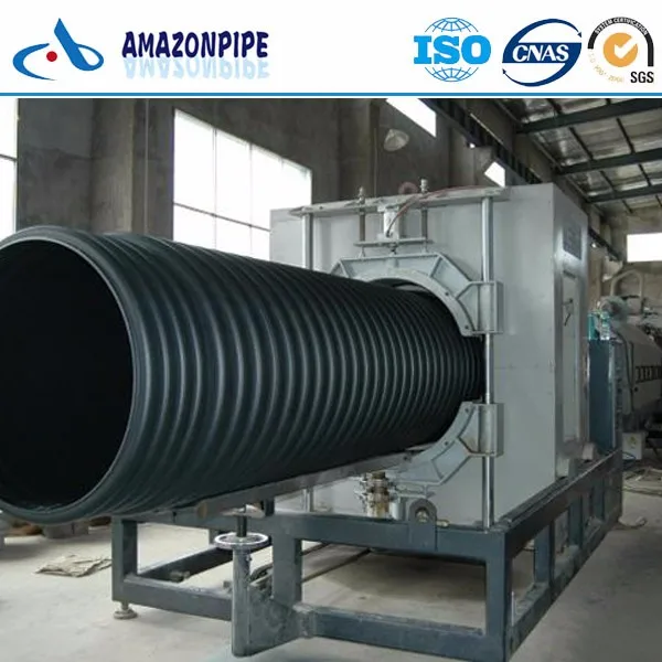 6 Inch 8 Inch 10 Inch 24 Inch HDPE double wall corrugated pipe price list
