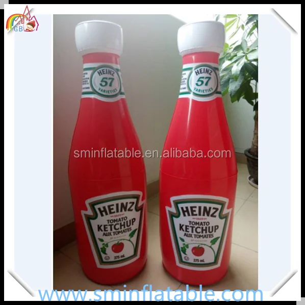 pvc ketchup bottle