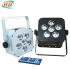Battery Powered Wireless Rechargeable 18 Watt QUAD LED Par can Light 108w uplight