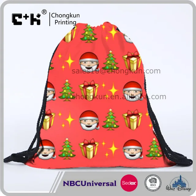 christmas canvas sack bag candy gift bags diy for kids in xmas