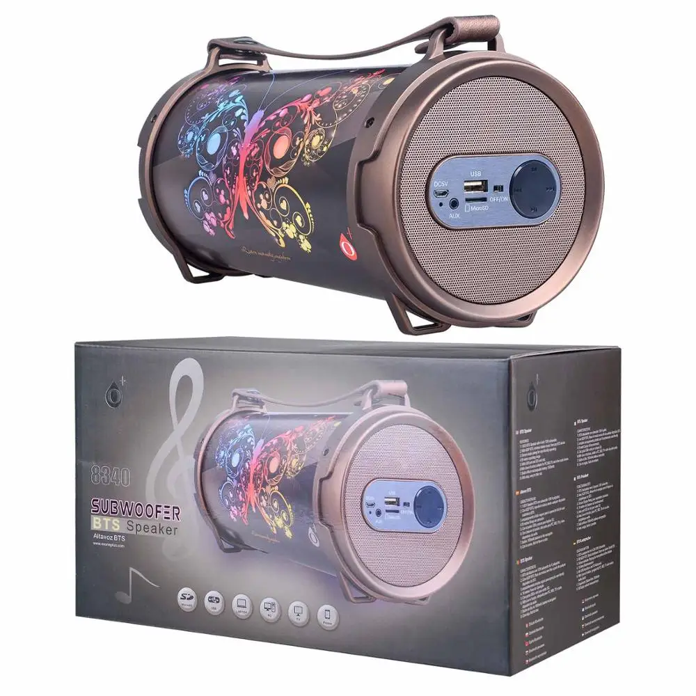 Hip hop style wireless portable speaker from any BTS device speaker - ANKUX Tech Co., Ltd