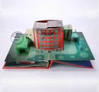 3d english cartoon children story perfect binding book printing