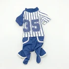 Cool dog jumpsuit fleece jumper sport clothing Sports garment basketball football team uniform