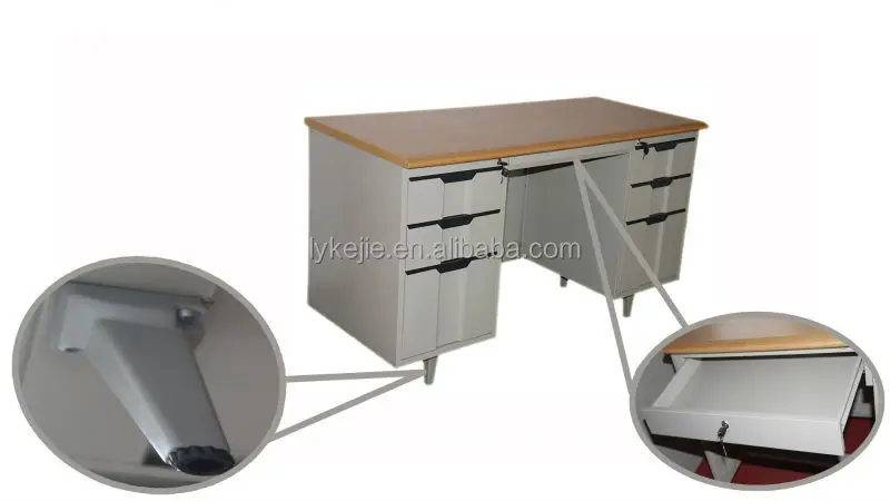 ready assembled large office executive director modern computer desk with printer storage space office desk