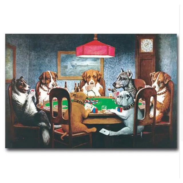 Dogs-Playing-Poker-Cards-Art-Silk-Fabric-Poster-Print-13x20-20x30inch-Funny-Pictures-Home-Wall-Decor.jpg_640x640