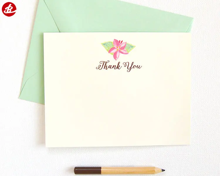 high quality thank you card printing,handmade christmas card