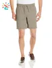 Wholesale two colors elastic waist mens shorts comfortable wear outdoor walk shorts