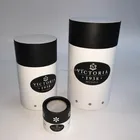 Obsolescence-free Cylinder paper box Assortment with Black and White for cosmetic/caddle/lipsticks/pen