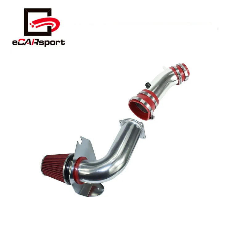 RED UNIVERSAL 3.5/" TALL DRY AIR FILTER FOR SUBARU//SCION SHORT//COLD AIR INTAKE