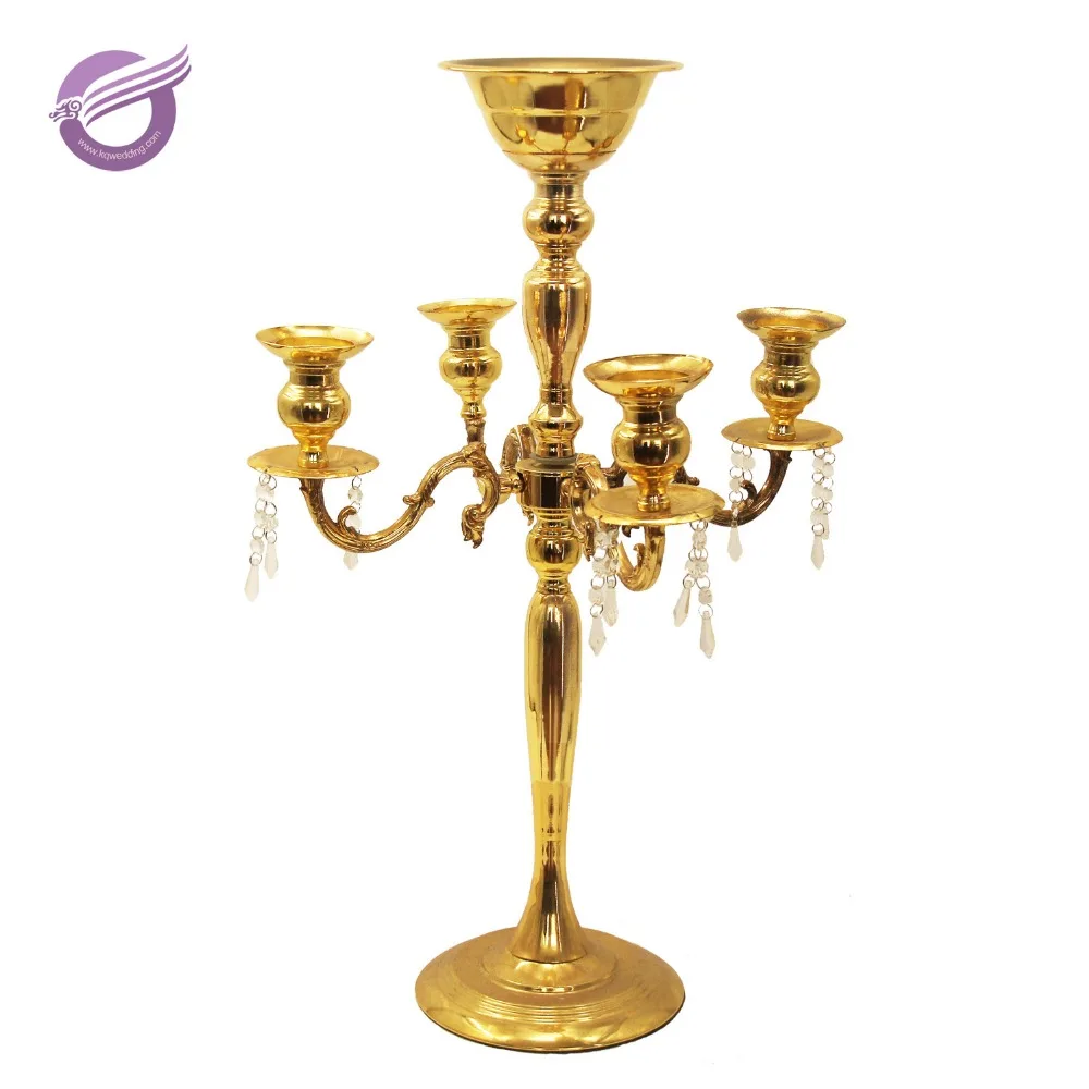 metal l floor candelabra