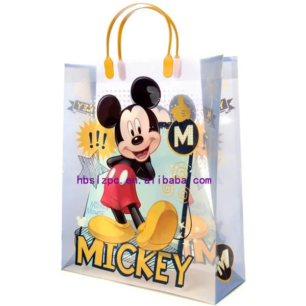2016pp catoon plastic gift bags for wholesale pp gift bags
