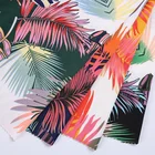 Georgette textiles tropical chiffon floral pattern hawaiian print dty fabric