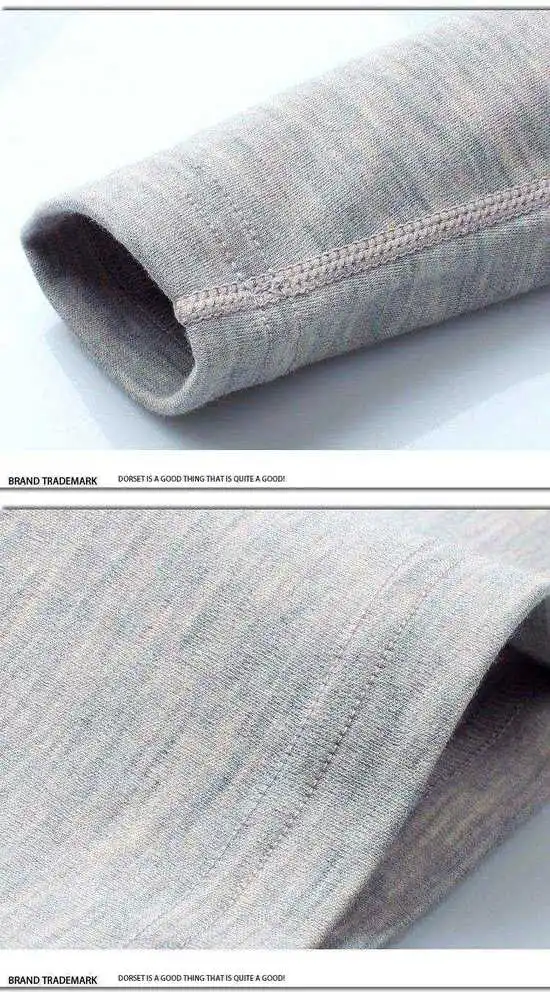 Custom Men's male 100% Pure Merino Wool Outdoor Winter Athletics Sports Fleece Base Layer Thermal Warm Underwear Midweight Tops&