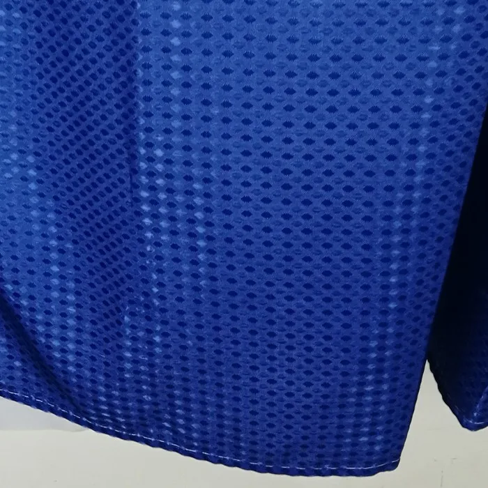 Waterproof Custom Gradient Color Jacquard Point Shower Curtain for Hotel