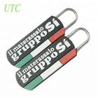 High quality colorful metal rubber zipper puller for luggage