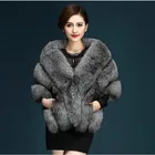 New fashion real fox fur shawl for women