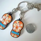 sublimation keychain/tire key chain/photo key chain