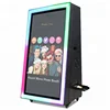 52 Inch Selfie Mirror Photo Booth Software Interactive Touch Screen Photo Kiosk