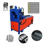 Metal Piercing Ventilation Flange Angle Iron CNC Hydraulic Automatic Punching and Shearing Machine