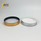 Lid Matte Aluminum Lids For Bottles Color As Your Request 89/400 Aluminum Lid Inner Black Matte Gold Aluminum Coating Cap For Bottles