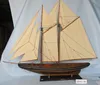 Wooden sailing boat mode "BLUENOSE", 100cm length 2 Color design, Canada famous ship