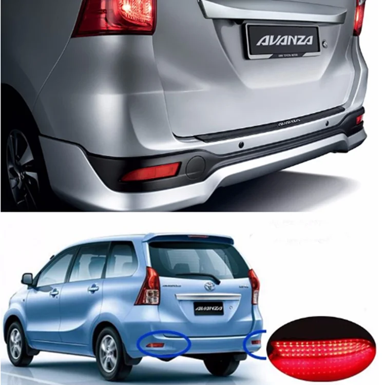for toyota avanza led rear bumper reflector lens auto lights stop brake l 12v parts for toyota avanza led rear bumper reflector lens auto lights stop brake l 12v parts
