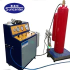Automatic control fire extinguisher FM200 filling machine