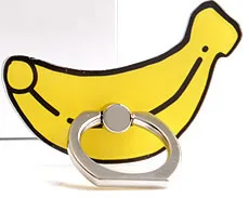 New creative fruit shape phone ring holder lovely fruit phone ring holder for lady