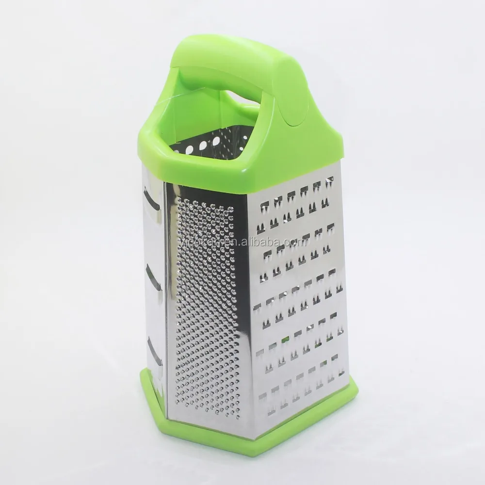 6-sides stainless steel kitchen grater