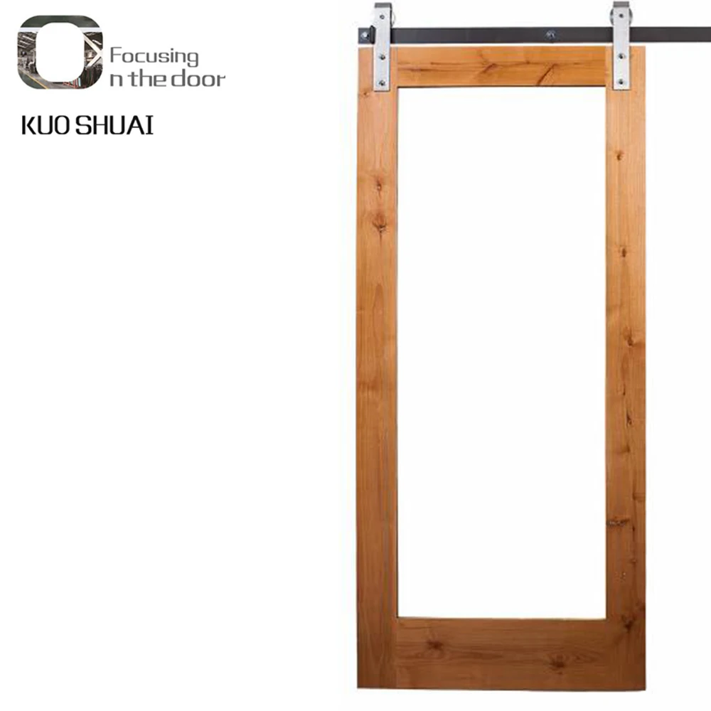 modern mirror sliding barn door