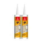 GP acetic silicone sealant fast dry adhesive auto glass gel glazing glue
