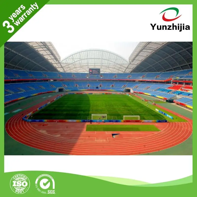 Professional synthetic rubber running track with high quality