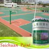 Outdoor external basketball court sport center acrylic floor coating