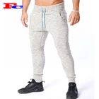 High Quality Men Grey Sweat Pants Comfortable Fitness Joggers