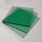 17.52mm Green Tempered Laminated Glass Double Glazed Glass