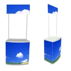 supermarket advertising PVC ABS promotion table counter