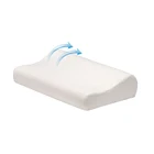 Soft Blue Magic Hypoallergenic B-shaped Bolster Wholesale Massage Cervical Vertebra Contour Orthopedic Memory Foam Bamboo Pillow