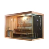 HS-SR1388 modern combined room steam shower cabin sauna