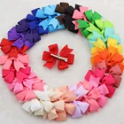 Grosgrain hair ribbon bow hair clip, all size ribbon hair bow for girls