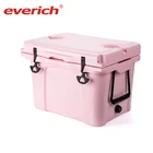 large plastic round cooler box/vacuum water bottle cooler