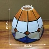 Frosted glass lampshade shell E27 European chandelier wall lamp retro beauty lighting accessories