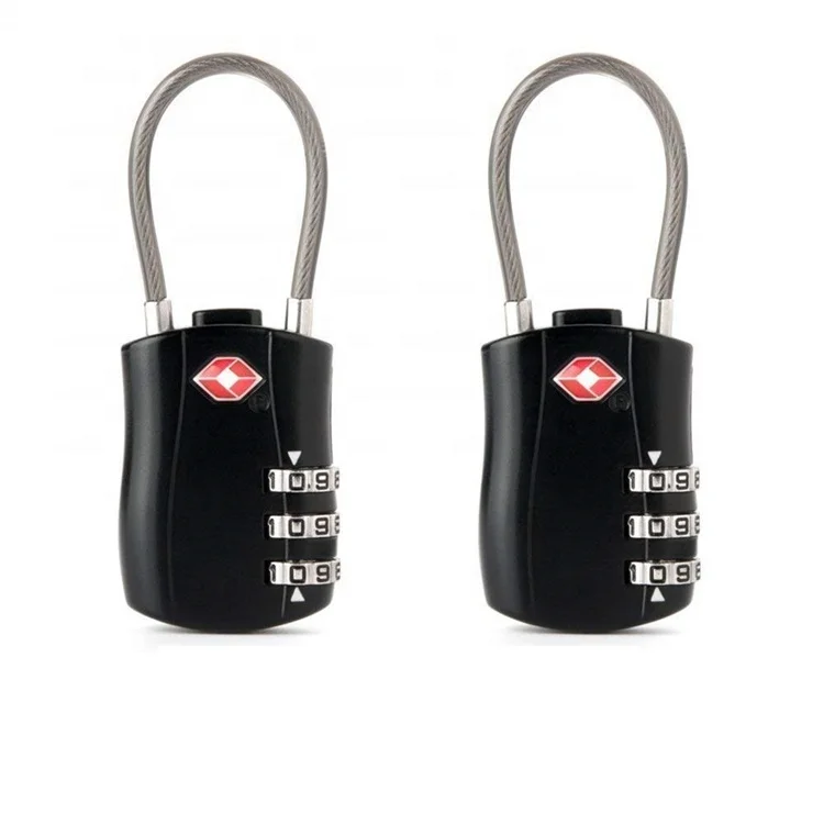 cable luggage locks