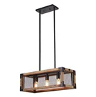 New vintage wood bollard bird cage decorating suspension lamp indoor retractable industrial pendant light fittings