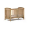 factory price slats color wooden new born baby bed