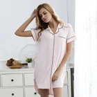 2017 Popular casual ladies evening dress indian hot girl nighty pajama sleepwear