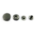 Popular fashion 4 parts button snap custom metal snap button