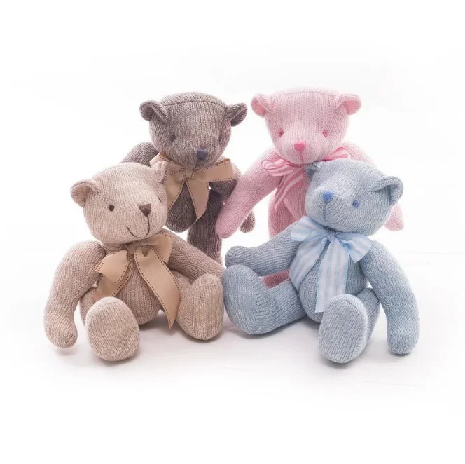 custom soft small birthday gift teddy bear doll with cravat