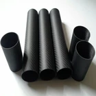 3k twill woven surface light weight matte carbon fiber tube