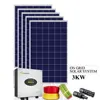 GSO complete solar panel system 3kw 5kw 10kw mounting structure solar on grid system 3kw