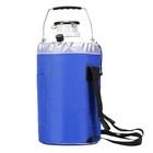 Portable small liquid nitrogen flask 2L semen dewar
